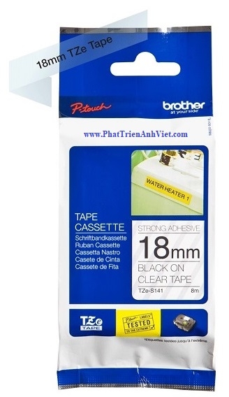 Giấy in nhãn Brother TZe-S141