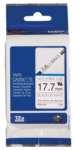 Giấy in nhãn ống co nhiệt BROTHER HSe-241