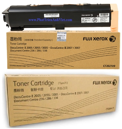 Hộp Mực CT200417 CT202109 Cho Máy Fuji Xerox DC 236 286 336 DC-II 2005 2055 3005 DC-III 2007 3007