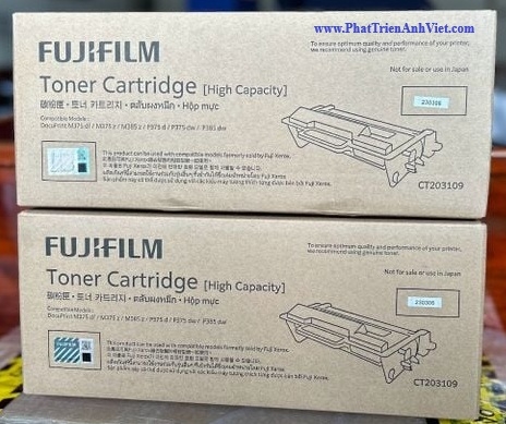 Hộp Mực Toner Cartridge CT203109 Dùng Cho Máy FujiFilm DocuPrint P375dw P375d M375z M375df M385z P385dw Chính Hãng