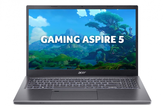 Laptop Acer Gaming Aspire 5 A515-58GM-53PZ NX.KQ4SV.008 (Intel Core i5-13420H | RTX 2050 4GB GDDR6 8GB | 512GB | 15.6 inch FHD | Win 11 | Steel Gray)