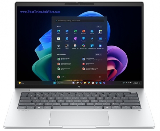 Laptop AI HP EliteBook 8 G1i BS8H1PT 14 inch WUXGA Touch Core Ultra 7 265U 32GB RAM 512GB SSD Intel Graphics Windows 11 Pro