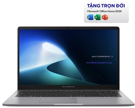 Laptop ASUS ExpertBook P1503CVA-I716-63WS i7 13620H 16GB 512GB SSD 15.6 inch FHD Win 11 Office Grey