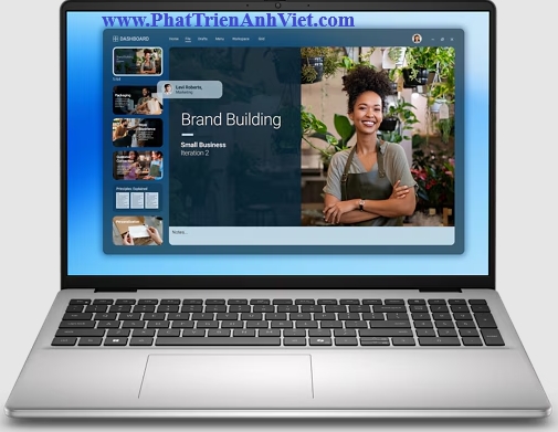 Laptop Dell 16 DC16251 Core 5 120U 8GB 512GB 16 inch FHD+ Touch Win11 LDC16251-5506SLV-PUS