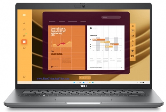 Laptop Dell Latitude L5450 42LT545001 Ultra 7 155U 16GB 512GB SSD 14 inch FHD Win11 Grey Vỏ nhôm 1Y 1HRA 2UC