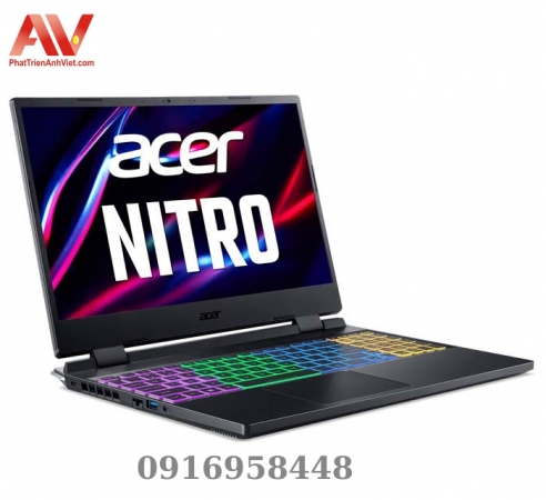 Laptop Gaming Acer Nitro 5 Tiger AN515-58-773Y NH.QFKSV.001 (Core™ i7-12700H | RTX™ 3050Ti 4GB|16GB | 512GB | | 15.6 inch FHD | Win 11 | Đen)