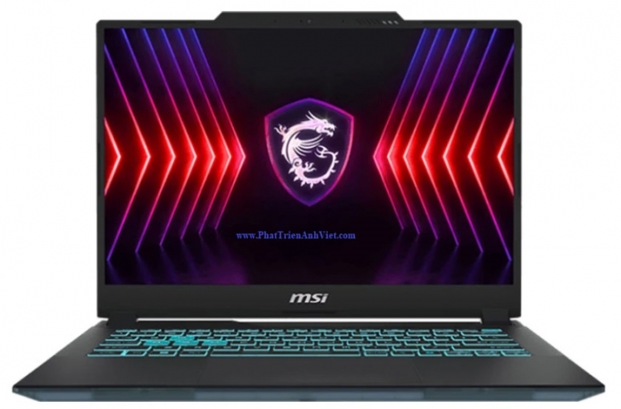 Laptop MSI Gaming Cyborg 14 A13VE-090VN i7 13620H 16GB 512GB SSD RTX 4050 6GB 14 inch FHD+ 144Hz Win11 Black Balo