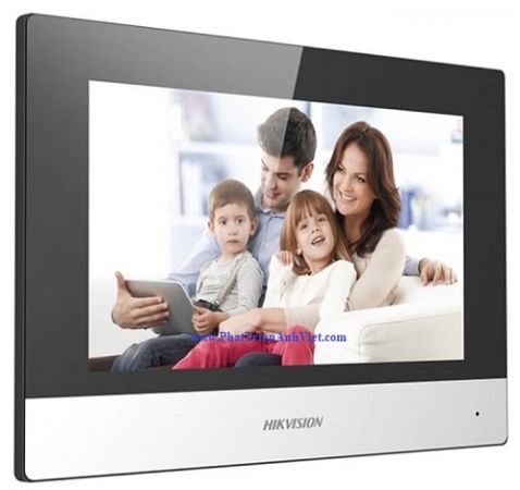 Màn Hình Chuông Cửa IP HIKVISION DS-KH6320-WTE1 7 Inch – Wi-Fi, PoE, Hik-Connect