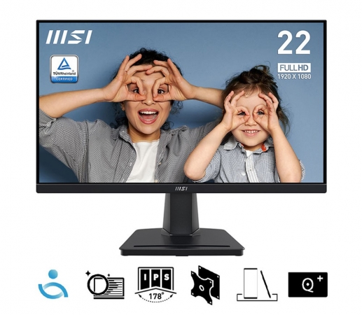 Màn Hình MSI PRO MP225 (21.5 inch - IPS - FHD - 100Hz - 1ms)