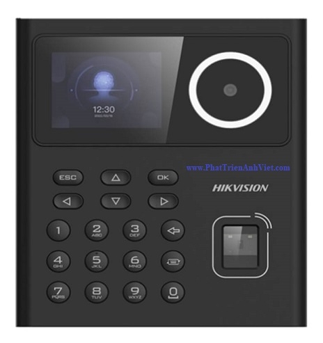 Máy Chấm Công HIKVISION DS-K1T320MFWX – Nhận Diện Khuôn Mặt & Vân Tay, Wifi, 500 Khuôn Mặt, Dùng Trong Nhà