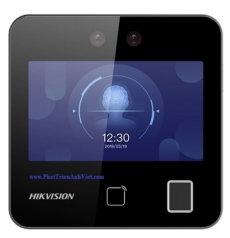 Máy Chấm Công HIKVISION DS-K1T343MFWX – Nhận Diện Khuôn Mặt & Vân Tay, 1.500 Khuôn Mặt, Dùng Trong Nhà