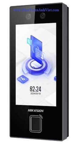 Máy Chấm Công Nhận Diện Khuôn Mặt & Vân Tay HIKVISION DS-K1T344MBFWX-E1 – 3.000 Khuôn Mặt, PoE, IP65
