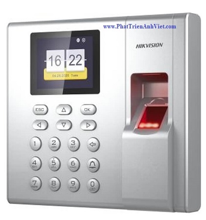 Máy Chấm Công Vân Tay HIKVISION DS-K1T8003MF – 1.000 Vân Tay, Thẻ Mifare, Tự Động Tạo Báo Cáo