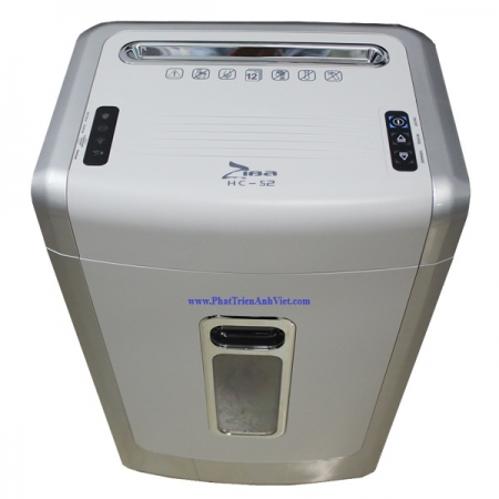Máy Huỷ Tài Liệu ZIBA HC-52 – Huỷ Vụn 3x30mm, Ít Ồn, Tiết Kiệm Điện