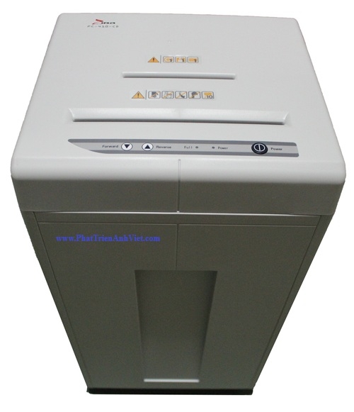 Máy Hủy Tài Liệu ZIBA PC-410CD – Huỷ Vụn 2.5x15mm, Ít Ồn, Hủy CD DVD Thẻ Từ