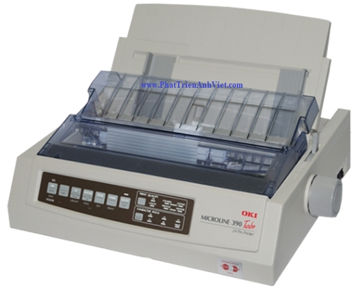 Máy in kim OKI Ml 390T Plus In 5 liên khổ giấy A4