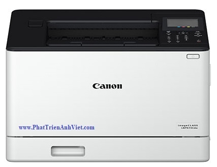 Máy in laser màu Canon LBP673Cdw A4 A5 Đảo mặt USB LAN WIFI