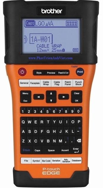 Máy in nhãn cầm tay Brother P-Touch PT-E500VP