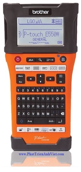 Máy in nhãn cầm tay Wifi Brother PT-E550WVP