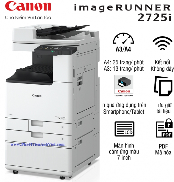 Máy photocopy Canon imageRUNNER 2725i