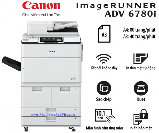 Máy photocopy Canon imageRUNNER ADVANCE DX 6780i
