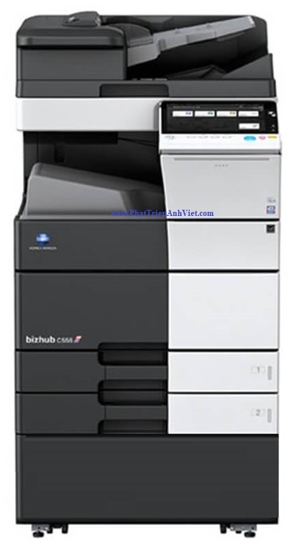 Máy Photocopy Đa Năng Màu Konica Minolta Bizhub C558 – Hiệu Suất Màu Mạnh Mẽ, Ổn Định Cho Văn Phòng Chuyên Nghiệp