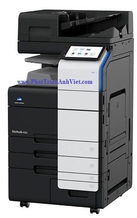 Máy Photocopy Đa Năng Trắng Đen Konica Minolta Bizhub 450i – Hiệu Suất Cao, Bảo Mật Toàn Diện Cho Văn Phòng Hiện Đại