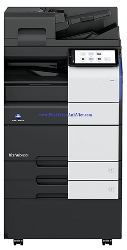 Máy Photocopy Đa Năng Trắng Đen Konica Minolta Bizhub 550i – Hiệu Suất Vượt Trội, Bảo Mật Toàn Diện Cho Doanh Nghiệp Lớn