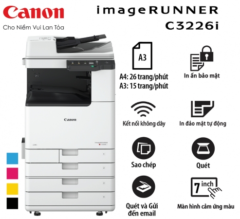 Máy photocopy màu Canon iR C3226i