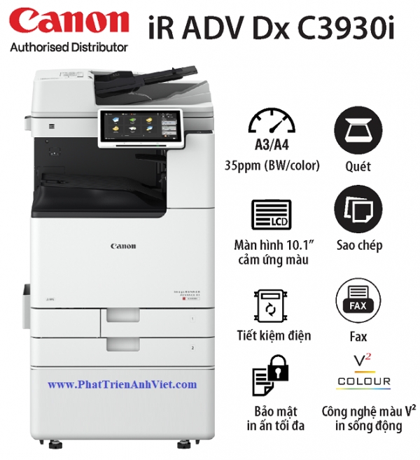 Máy photocopy màu imageRUNNER ADVANCE DX C3930i