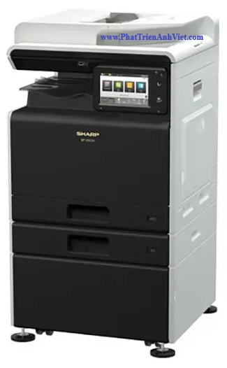 Máy photocopy màu Sharp BP-30C25Z – In 25 trang/phút, 2 khay giấy Sử dụng mực Sharp AT30BA AT30CA AT30MA AT30YA chính hãng