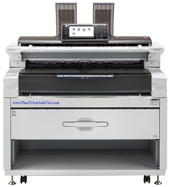 Máy Photocopy Ricoh MP W6700SP – Giải pháp số hóa khổ lớn A0 chuyên nghiệp với SCAN MÀU chính xác, hiệu suất vượt trội