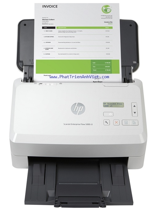 Máy quét HP ScanJet Enterprise Flow 5000 s5 6FW09A – Quét 130 ảnh/phút, ADF 80 tờ