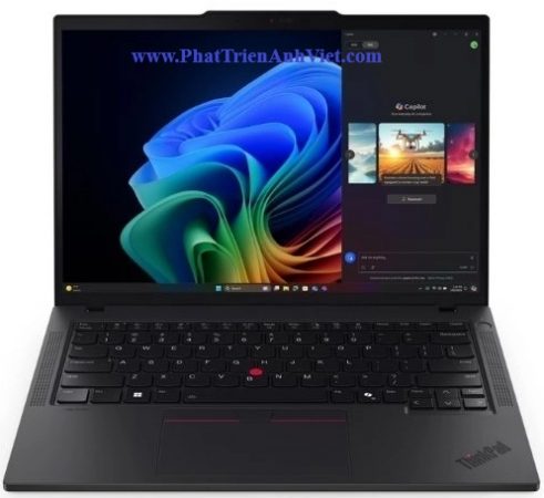 Máy tính xách tay Laptop Lenovo ThinkPad T14 Gen 6 21QG004GVN Ultra 7 32GB 512GB Win11 Pro 14 inch WUXGA AG 400N 3 YRS PREMIER SUPPORT