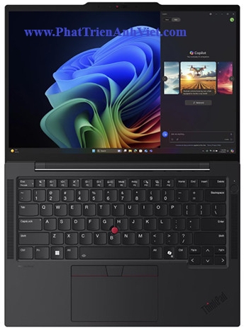Máy tính xách tay Laptop Lenovo ThinkPad T14s Gen 6 21QX00LDVA Ultra 7 32GB 512GB Đen 14.0inch WUXGA Intel Arc Graphics 140V