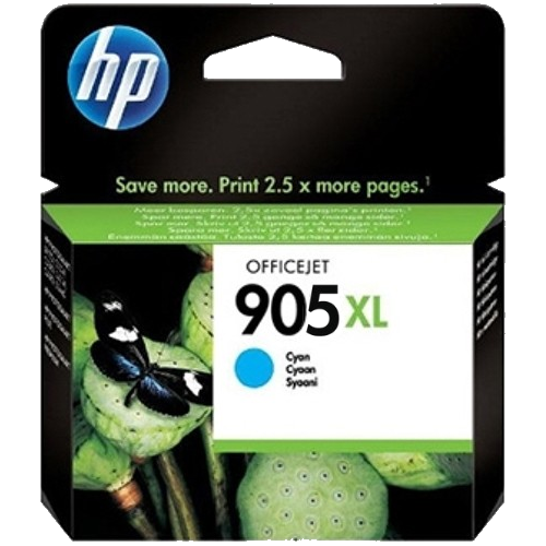 Mực in HP 905XL High Yield Cyan Original Ink Cartridge (T6M05AA)