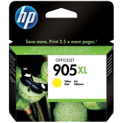 Mực in HP 905XL High Yield Yellow Original Ink Cartridge (T6M13AA)