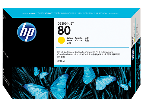 Mực in HP C4848A (HP 80) Yellow