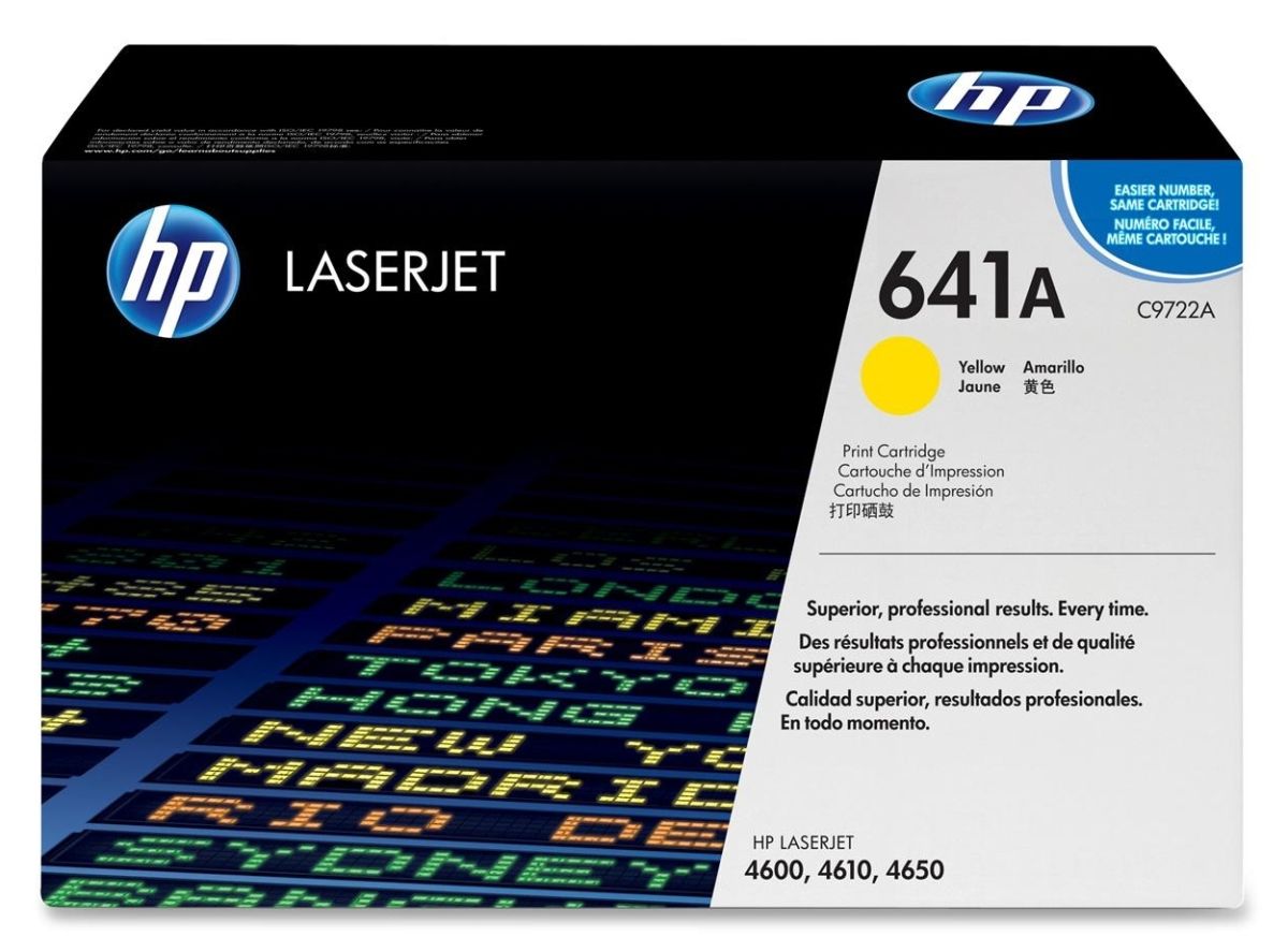 Mực in laser màu HP C9722A (HP 641A) Vàng