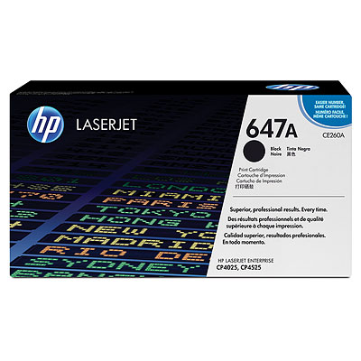 Mực in laser màu HP CE260A (HP 647A) Black