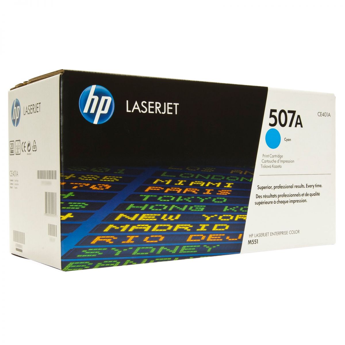 Mực in laser màu HP CE401A (HP 507A) Cyan