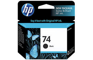 Mực in phun hp CB335WA (HP 74) black đen