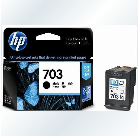 Mực in phun HP CD887A (HP 703) black đen