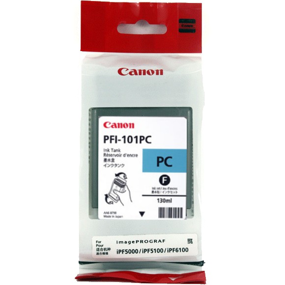 Mực In phun khổ lớn Canon PFI-101PC Xanh nhạt