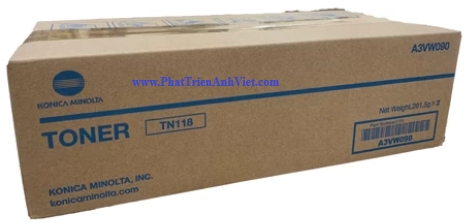 Mực Konica Minolta TN118 TN-118 A3VW090 Cho Bizhub 205i 226 225i 206