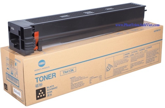 Mực Konica Minolta TN413K A0TM151 Chính Hãng Cho Bizhub C452 – In 45.000 Trang