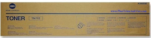Mực Konica Minolta TN712 A3VU050 40.800 Trang Cho Bizhub 654 654e 754 754e