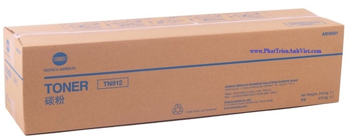 Mực Konica Minolta TN912 A8H5051 40.800 Trang Cho Bizhub 758 Bizhub 958
