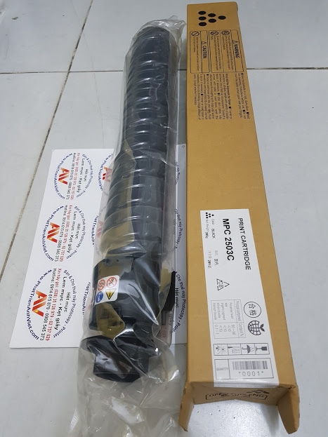 Mực máy photocopy màu Ricoh MP C2504 print cartridge Ricoh MP C2503 C2504 Black 285g