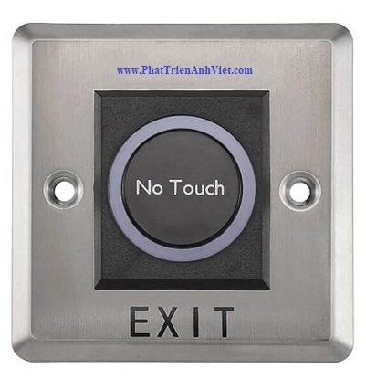 Nút Exit Không Chạm HIKVISION DS-K7P08 – Inox, LED Báo Trạng Thái, Kích Thước Chuẩn 86x86